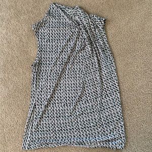 New York & Company Twisted Neck Blouse